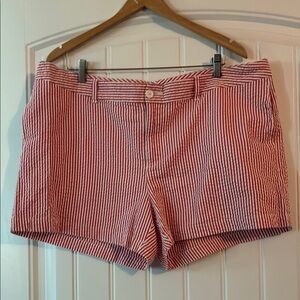 Gap Seersucker Shorts Size 18